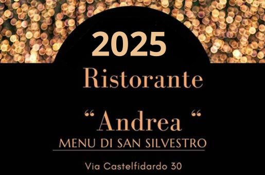 Capodanno Ristorante Andrea